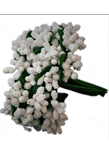 Beyaz Tomurcuk Cipso (12 Bağ)