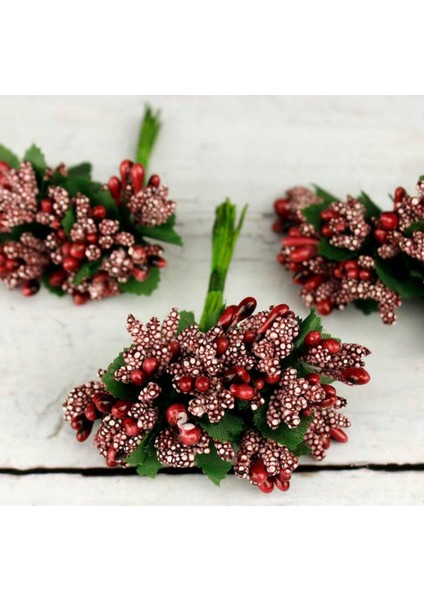 Bordo Tomurcuk Cipso (1 Bağ)