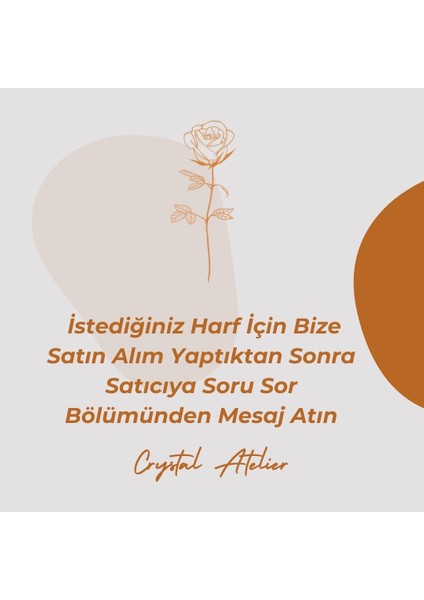 Harfli Bileklik
