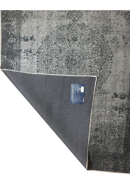Modern Şönil Vintage Dokuma Taban Dekoratif Halı Kilim Yolluk Dijital Baskı Halı Yıkanabilir
