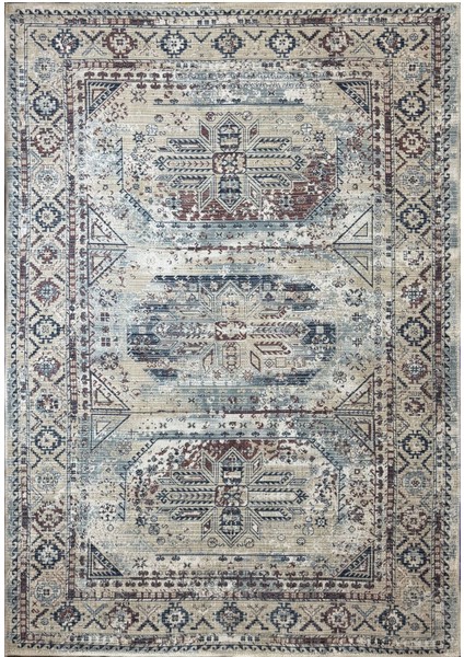 Modern Şönil Eskitme Desenli Dokuma Taban Dekoratif Halı Kilim Yolluk Dijital Baskı Halı Yıkanabilir