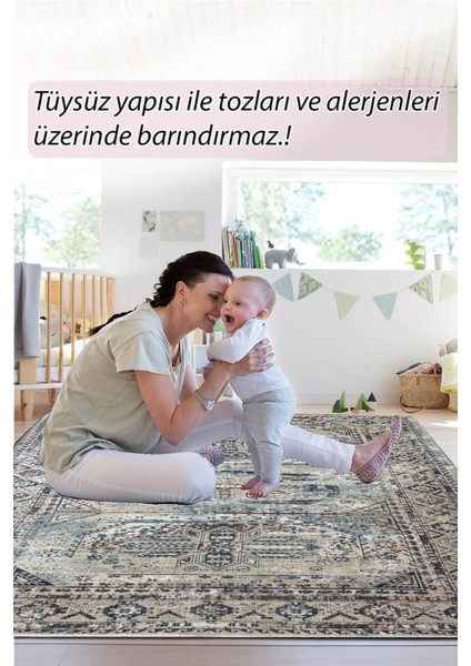 Modern Şönil Eskitme Desenli Dokuma Taban Dekoratif Halı Kilim Yolluk Dijital Baskı Halı Yıkanabilir
