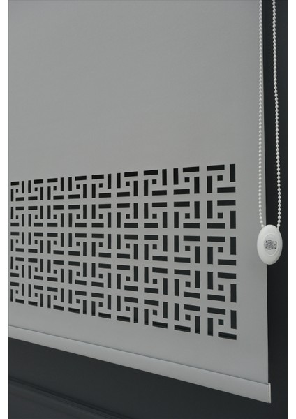 Lazer Stor Perde - Mat Stor Kumaşı - 30 cm Lazer Yüksekliği - Metal Kasa ve Kapak indirimleri