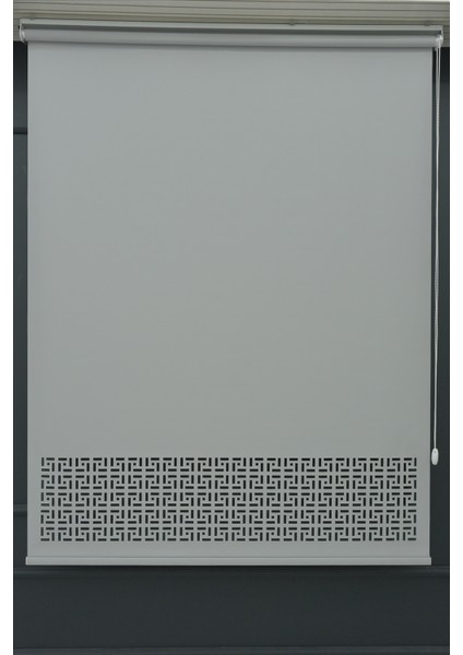 Lazer Stor Perde - Mat Stor Kumaşı - 30 cm Lazer Yüksekliği - Metal Kasa ve Kapak modelleri