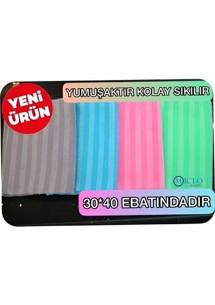 4’lü Miclo Cleaning Mutfak & Banyo Zor Kir Temizlik Bezi