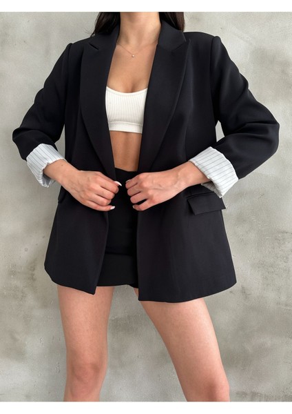 Kadın Astarı Çizgili Ceket fiyatları