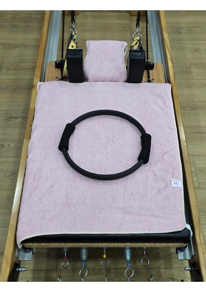 Pilates Reformer Havlusu Kaydırmaz Pembe