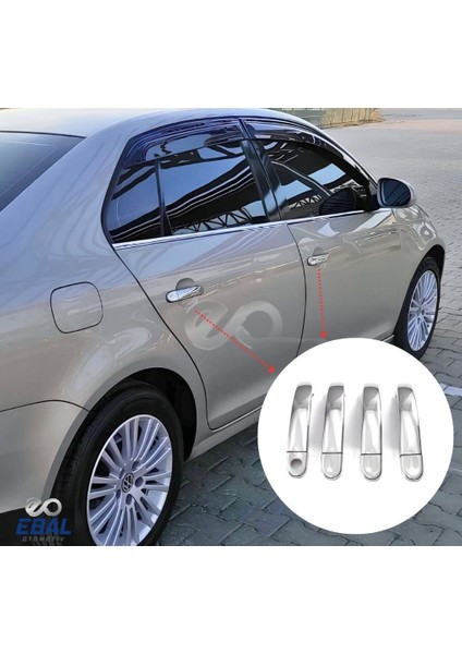 Vw Golf 5 Plus Krom Kapı Kolu 4 Kapı 2004 Üzeri P. Çelik