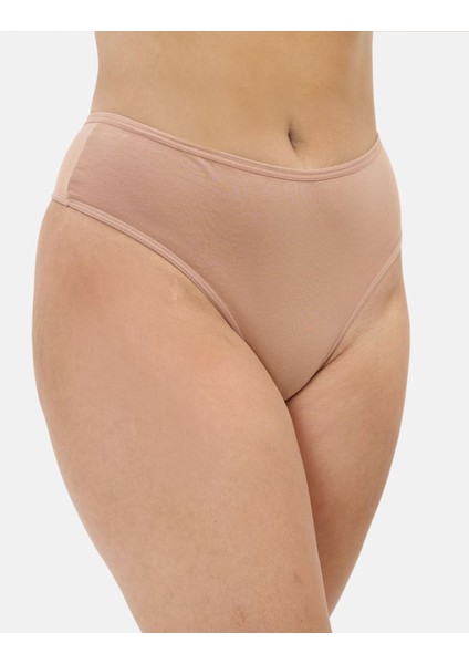 Kadın Yüksek Bel, Toparlayıcı, Tanga Külotlar - Lacivert, Pembe, Yeşil, Ten, Mavi - 5'li Paket fırsatları
