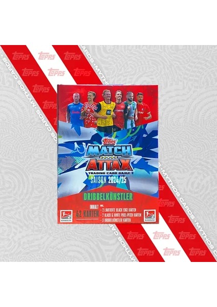 Topps Bundesliga Match Attax 24/25 - Booster Box 2 - Dribbelkünstler fiyatları