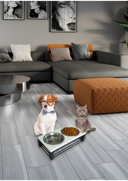 Kedi ve Köpekler Için Dayanıklı Mama ve Su Standı – Sağlıklı ve Şık Tasarım indirimleri