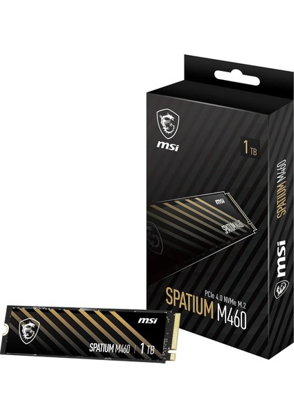 SSD Spatıum M460 Pcıe 4.0 Nvme M.2 1tb R5000 W4500