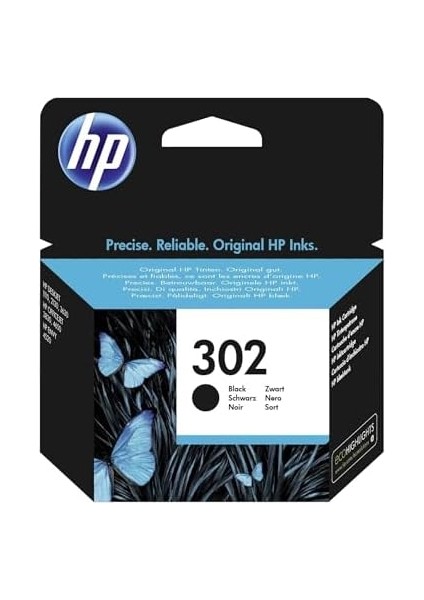 302 Siyah Mürekkep Kartuş 190 Sayfa (F6U66AE) fiyatları