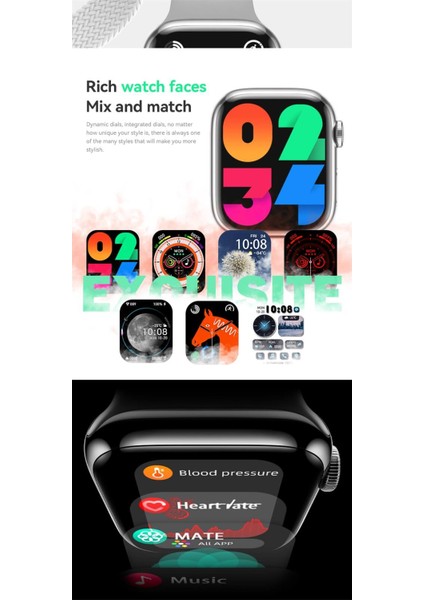 Hw9 Pro Max Amoled Ekran 45MM Android Ios Uyumlu Akıllı Saat