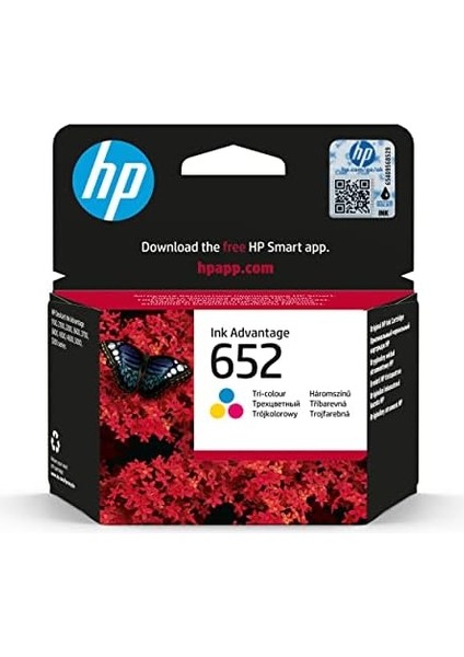 652 Renkli Mürekkep Kartuş 200 Sayfa (F6V24AE) modelleri