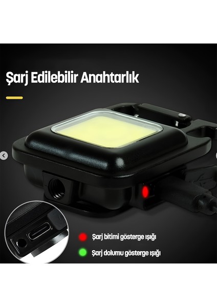 Çok Işlevli Mini Fener, Anahtarlık