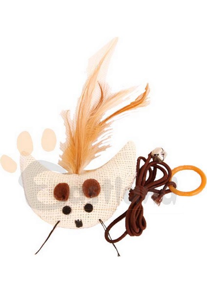 Peluş Ay Parmak Oltası 8.5x4 cm Nrmsa