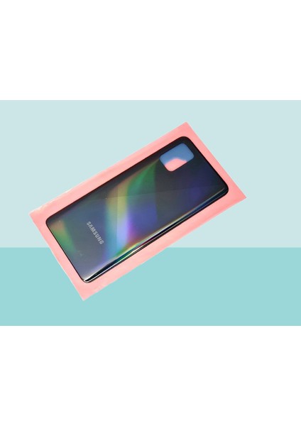 Samsung Galaxy A51 A515 Uyumlu Arka Kapak Batarya Kapağı - Siyah