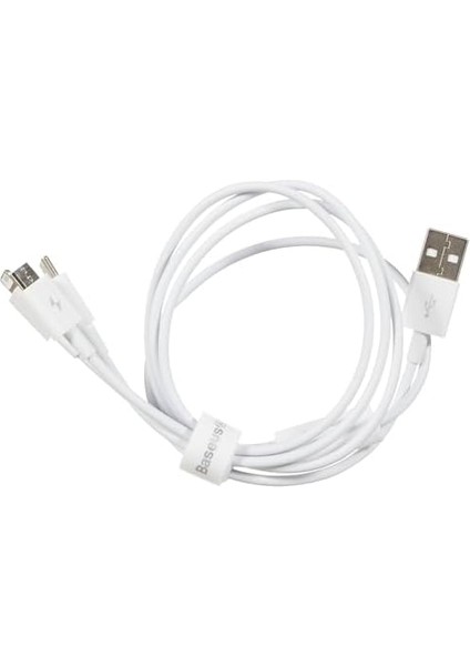Superior Hızlı Şarj Özellikli USB To M+L+C 3.5A Kablo 0.5m.-Beyaz