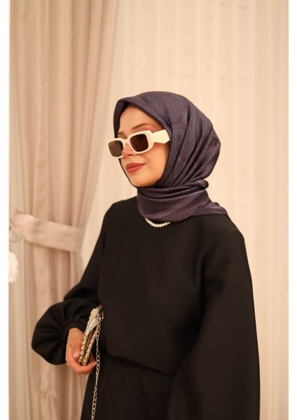 Shiny Polyester Eşarp 75008-17