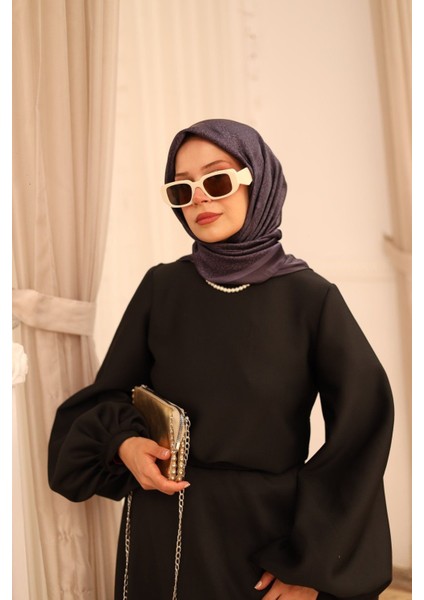 Shiny Polyester Eşarp 75008-17