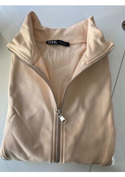 Kadın Fermuarli Spor Sweatshirt fiyatları