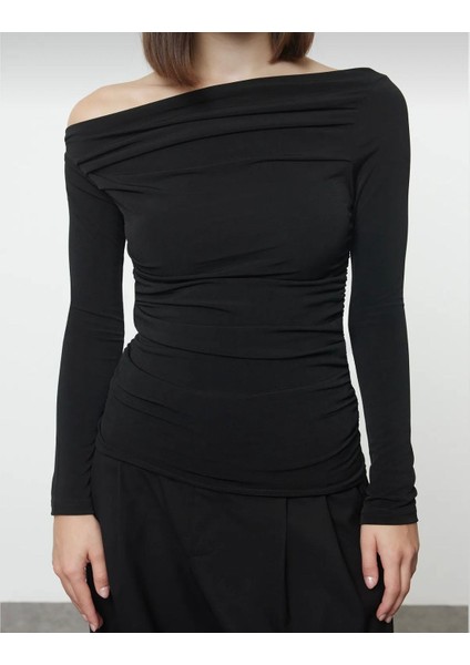 Kadın Yaka Büzgülü Bluz modelleri