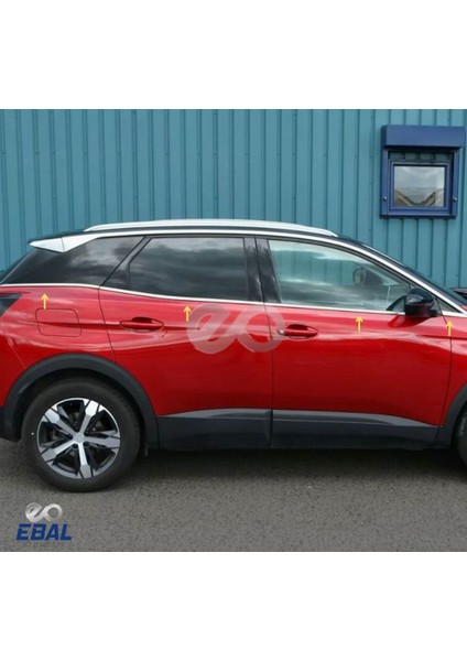Peugeot 3008 3 Parça Krom Set 2016-2021 Paslanmaz Çelik fiyatları