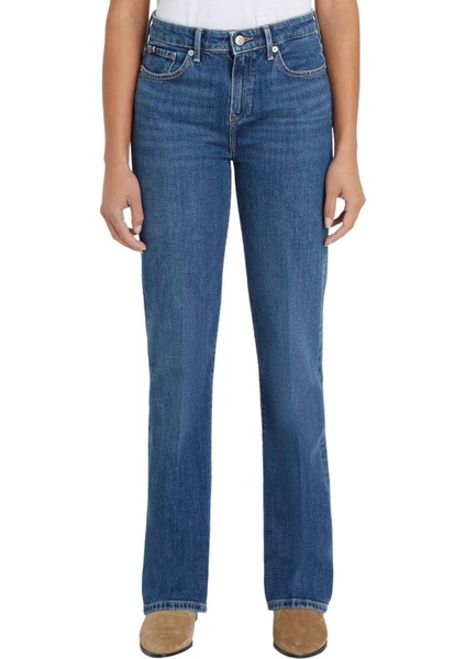 Kadın Jean Pantolon - Mavi