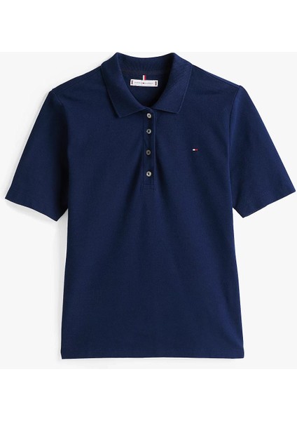 Kadın Th 1985 Koleksiyonu Polo T-Shirt - Lacivert