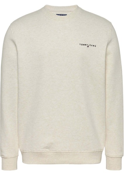 Erkek Tjm Sweatshirt - Krem indirimleri