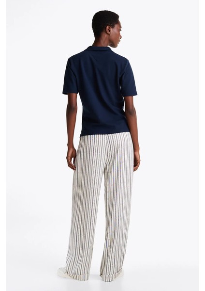 Kadın Th 1985 Koleksiyonu Polo T-Shirt - Lacivert fırsatları