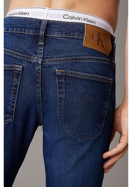 Erkek Ck Dar Paça Jean - Koyu Mavi modelleri