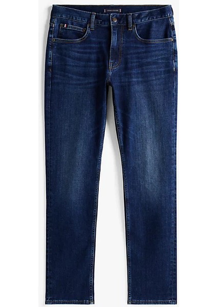 Erkek Th Denton Kot Pantolon - Koyu Mavi