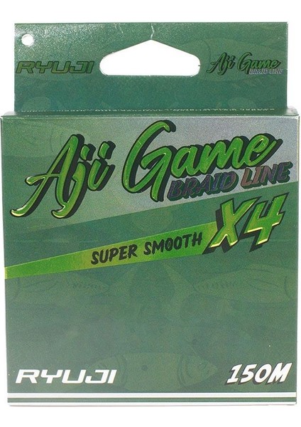 Aji Game 4x 150M Dark Green Lrf Ip Misina