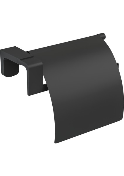 Uzay Siyah Kapaklı Tuvalet Kağıtlığı