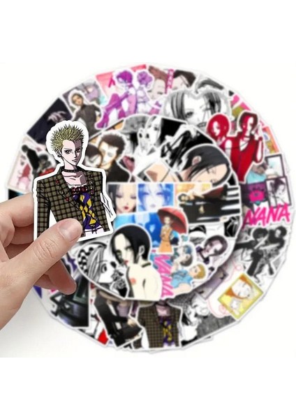 Major Selection Nana Hachi Anime Manga Sticker Seti 50 Adet - Anime Sticker fiyatları