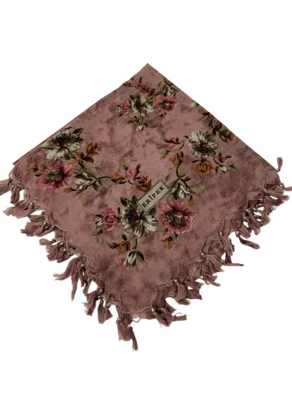 Sökme Boncuklu Pamuk Yazma - 95 x 95 - 04648