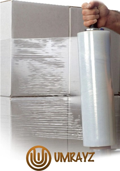 Ultra Mega Büyük Boy Taşınma Koli Streci 2000 gr 23 Micron fırsatları