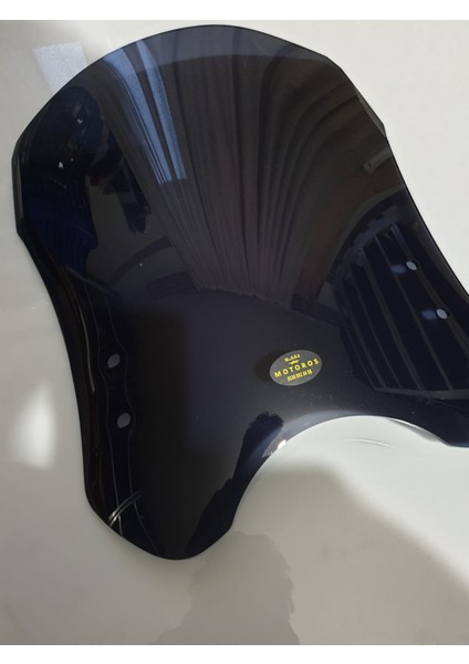 Küba Süperlight 125 Siperlik Ön Cam 2008-2025 Model 53CM Siyah Renkli 4mm Aparat Gönderilmeyecek modelleri