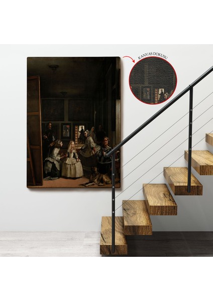 Diego Velázquez - Nedimeler Tablosu - Las MENINAS-7349