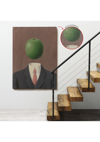 Rene Magritte - Soyut Sabit Fikir TABLOSU-7343