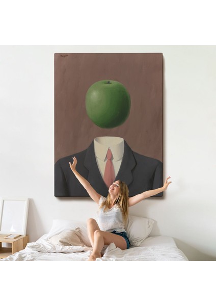 Rene Magritte - Soyut Sabit Fikir TABLOSU-7343