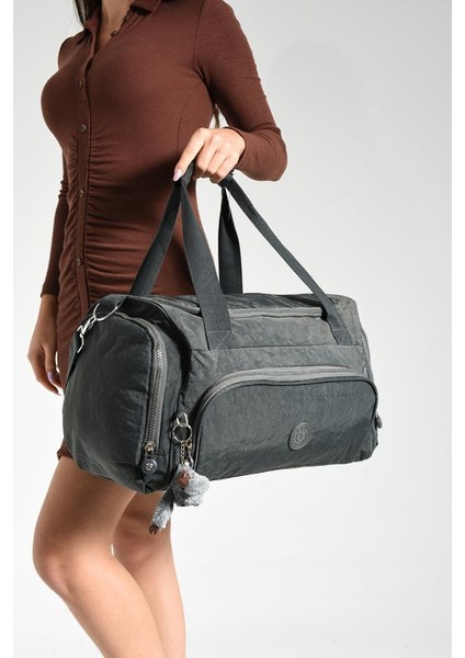 Unisex Kabin Boy Çapraz Askılı Omuz Çantası Seyehat Spor Çantası Hafif Klinkır Kumaş 40*25 cm fiyatları