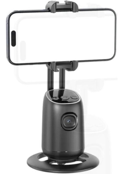 Profesyonel Gimbal 360° Yüz Takip Telefon Sabitleyici Tutucu Video Canlı Yayın Akıllı Tripod P03 indirimleri