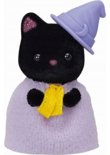 Sylvanian Families Minifigür Sihirli Kostüm Serisi Temalı Sürpriz Mini Bebek - 5 cm - 4 Adet