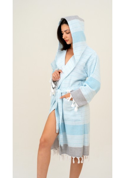 Mira Havlu Peştemal Bornoz Unisex - % 100 Pamuk