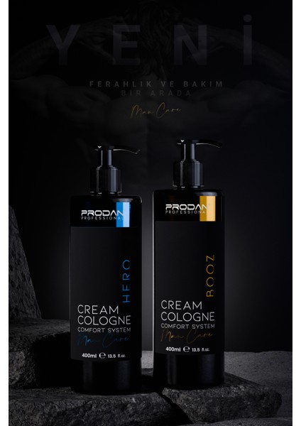 Ferahlatıcı Bakım Krem Kolonya Tıraş Sonrası Hero 400 ml indirimleri