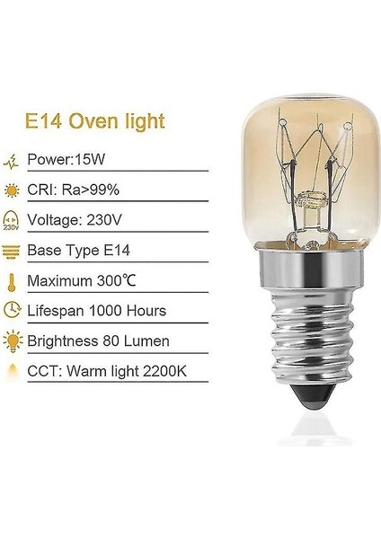 Arçelik-Beko-Altus Uyumlu Fırın Lamba (300 Derece Isıya Dayanıklı) fiyatları