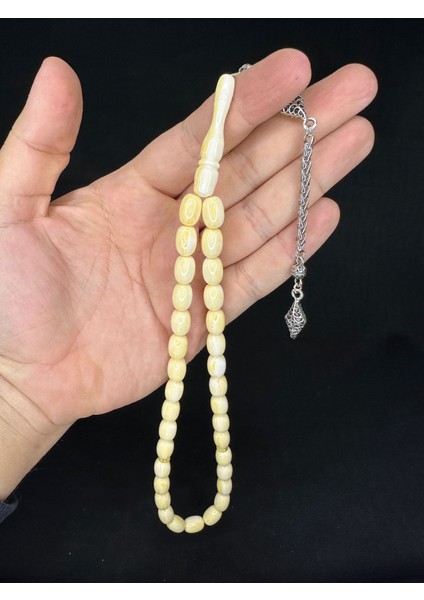Sevgiliye Özel Hediye Beyrut Damla Kehribar Beyaz Hamur Kesme Kesim 11 MmX8 Mm H-1674. fiyatları